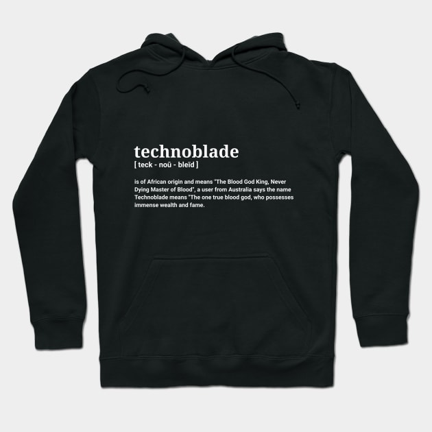 technoblade Hoodie by naddakkidal